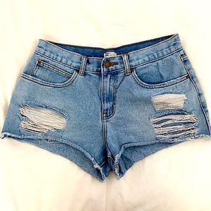 billabong ripped blue jeans 💎